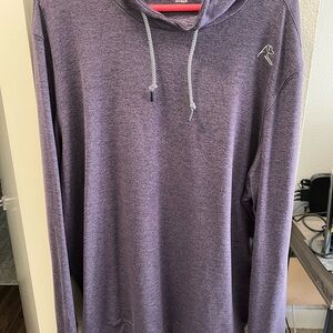 Men's Rhoback hoodie. Purple heather. Size XL, Fantastic condition